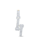 10kt Yellow Gold Heart Cuff Diamond Fashion Pendant | Splendid Jewellery - Splendid Jewellery