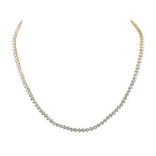 Load image into Gallery viewer, 10kt Yellow Gold Heart - Shaped Diamond Pendant Necklace - Splendid Jewellery