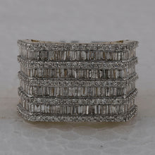 Load image into Gallery viewer, 10kt Yellow Gold Men's Baguette Diamond Flat Top Fashion Ring - 3 Cttw | Splendid Jewellery - Splendid Jewellery