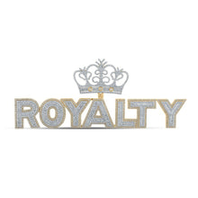 Load image into Gallery viewer, 10kt Yellow Gold Men's Baguette Diamond Royalty Crown Charm Pendant - 4 - 5/8 Cttw | Splendid Jewellery - Splendid Jewellery