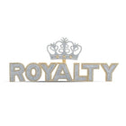 10kt Yellow Gold Men's Baguette Diamond Royalty Crown Charm Pendant - 4 - 5/8 Cttw | Splendid Jewellery - Splendid Jewellery