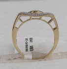 10kt Yellow Gold Men's Cluster Diamond Ring - 1/2 Cttw | Splendid Jewellery - Splendid Jewellery
