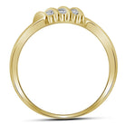 10kt Yellow Gold Men's Diamond Band Ring - Sleek and Sophisticated - Splendid Jewellery