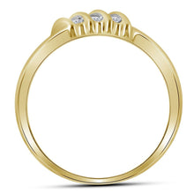 Load image into Gallery viewer, 10kt Yellow Gold Men's Diamond Band Ring - Sleek and Sophisticated - Splendid Jewellery
