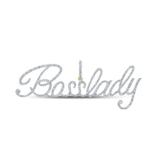Load image into Gallery viewer, 10kt Yellow Gold Men's Round Diamond Boss Lady Charm Pendant 1 - 1/2 Cttw | Splendid Jewellery - Splendid Jewellery