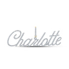 10kt Yellow Gold Men's Round Diamond Charlotte Charm Pendant - 1 - 1/5 Cttw | Splendid Jewellery - Splendid Jewellery