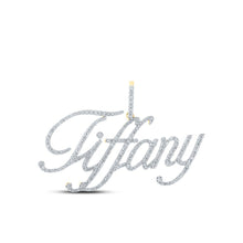 Load image into Gallery viewer, 10kt Yellow Gold Men's Round Diamond Charm Pendant - 1 Cttw | Splendid Jewellery - Splendid Jewellery