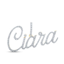 Load image into Gallery viewer, 10kt Yellow Gold Men's Round Diamond Ciara Charm Pendant - 3/4 Cttw | Splendid Jewellery - Splendid Jewellery
