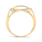 10kt Yellow Gold Men's Round Diamond Fashion Ring - 1/2 Carat Total Weight product Side View 2 from Splendid Jewellery