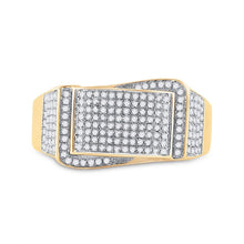 Load image into Gallery viewer, 10kt Yellow Gold Men's Round Diamond Fashion Ring - 1/2 Carat Total Weight - Splendid Jewellery
