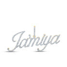 10kt Yellow Gold Men's Round Diamond Jamiya Charm Pendant - 7/8 Cttw | Splendid Jewellery - Splendid Jewellery