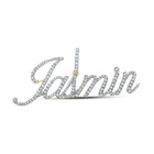 10kt Yellow Gold Men's Round Diamond Jasmin Charm Pendant - 3/4 Cttw | Splendid Jewellery - Splendid Jewellery
