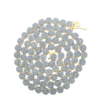 Load image into Gallery viewer, 10kt Yellow Gold Mens Round Diamond Link Chain Necklace - Exquisite Brilliance - Splendid Jewellery