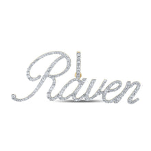 Load image into Gallery viewer, 10kt Yellow Gold Men's Round Diamond Raven Charm Pendant - 3/4 Cttw - Splendid Jewellery - Splendid Jewellery