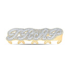10kt Yellow Gold Mens Round Diamond TRAP 4 - Finger Ring 15 Cttw | Magnificent Men's Jewelry - Splendid Jewellery