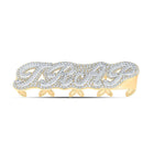 10kt Yellow Gold Mens Round Diamond TRAP 4 - Finger Ring 15 Cttw | Magnificent Men's Jewelry - Splendid Jewellery
