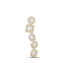 Load image into Gallery viewer, 10kt Yellow Gold Multi - shape Diamond Journey Pendant - A Radiant Celebration of Life's Milestones - Splendid Jewellery
