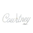 10kt Yellow Gold Personalized Diamond Initial & Letter Pendant - The Courtney Collection - Splendid Jewellery