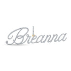 10kt Yellow Gold Personalized Diamond Initial Pendant - Customized Name Necklace for Women - Splendid Jewellery