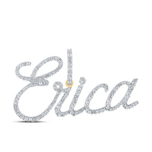 Load image into Gallery viewer, 10kt Yellow Gold Personalized Diamond Initial Pendant | Splendid Jewellery - Splendid Jewellery