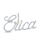 10kt Yellow Gold Personalized Diamond Initial Pendant | Splendid Jewellery - Splendid Jewellery