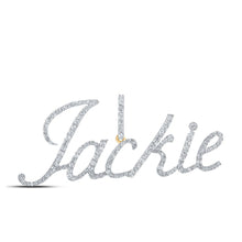 Load image into Gallery viewer, 10kt Yellow Gold Personalized Diamond Name Pendant | Splendid Jewellery - Splendid Jewellery