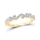 10kt Yellow Gold Radiant Diamond Band Ring - A Timeless Symbol of Elegance and Luxury - Splendid Jewellery