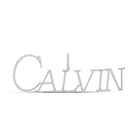 10kt Yellow Gold Round Diamond CALVIN Name Charm Pendant - 1 - 1/3 Cttw | Dazzling Men's Diamond Charm Pendant - Splendid Jewellery