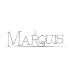 10kt Yellow Gold Round Diamond MARQUIS Name Charm Pendant - Exquisite Men's Jewelry Piece with 1 - 7/8 Cttw - Splendid Jewellery