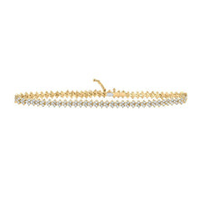 Load image into Gallery viewer, 10kt Yellow Gold Sparkling Diamond Fashion Bracelet - 2 - 1/2 Carat Total Weight - Splendid Jewellery