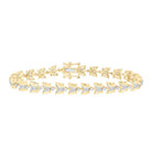 10kt Yellow Gold Women's Diamond Butterfly Bracelet - 3/4 Cttw - Splendid Jewellery