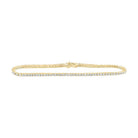 10kt Yellow Gold Womens Round Diamond Fashion Bracelet - 2 Cttw | Radiant Elegance - Splendid Jewellery