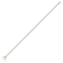 Load image into Gallery viewer, 10kt Yellow Gold Women's Sparkling Diamond Tennis Bracelet - 1 - 3/4 Carat Total Weight - Splendid Jewellery