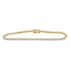 10kt Yellow Gold Women's Sparkling Diamond Tennis Bracelet - 1 - 3/4 Carat Total Weight - Splendid Jewellery