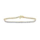 10kt Yellow Gold Women's Sparkling Diamond Tennis Bracelet - 1.5 Carat Total Weight - Splendid Jewellery