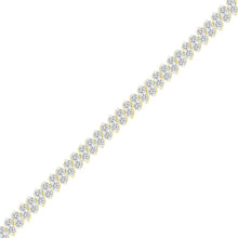Load image into Gallery viewer, 10kt Yellow Gold Women's Sparkling Diamond Tennis Bracelet - 1.5 Carat Total Weight - Splendid Jewellery