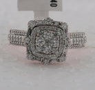 14K Rose Gold Baguette Diamond Designer Ring 1 Cttw - Splendid Jewellery