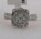 14K Rose Gold Baguette Diamond Designer Ring 1 Cttw - Splendid Jewellery