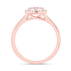 14K Rose Gold Diamond Fashion Heart Ring 1/3 Cttw - Splendid Jewellery