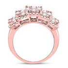 14K Rose Gold Round Diamond Women's Vintage Inspired Designer Ring 2 Cttw - Splendid Jewellery