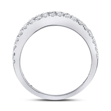 Load image into Gallery viewer, 14K White Gold Baguette Diamond Anniversary Band Ring 1 1 1/2 Cttw - Splendid Jewellery