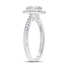 Load image into Gallery viewer, 14K White Gold Baguette Diamond Diana Ring 1/2 Cttw - Splendid Jewellery