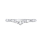 14K White Gold Baguette Diamond Enhancer Band 1/5 Cttw - Splendid Jewellery
