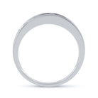 14K White Gold Baguette Diamond Wedding Band Ring 1/4 Cttw - Splendid Jewellery