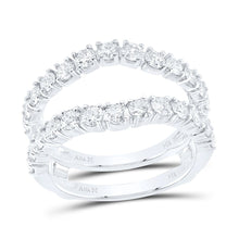 Load image into Gallery viewer, 14K White Gold Diamond Enhancer Ring 1 1/2 Cttw - Splendid Jewellery