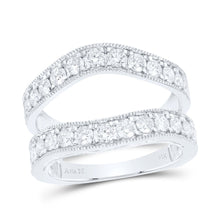 Load image into Gallery viewer, 14K White Gold Diamond Enhancer Ring 1 1/2 Cttw - Splendid Jewellery