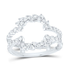 Load image into Gallery viewer, 14K White Gold Diamond Enhancer Ring 7/8 Cttw - Splendid Jewellery