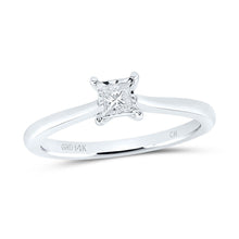 Load image into Gallery viewer, 14K White Gold Diamond Fashion Bridal Ring 1/6 Cttw - Splendid Jewellery