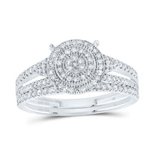 Load image into Gallery viewer, 14K White Gold Diamond Fashion Bridal Set 1/2 Cttw - Splendid Jewellery