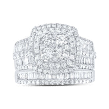 Load image into Gallery viewer, 14K White Gold Diamond Fashion Bridal Set 2 1/4 Cttw - Splendid Jewellery